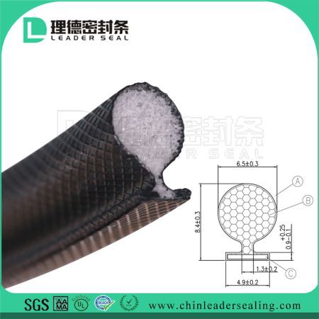 Λωρίδα καιρού αφρού σε σχήμα Ω